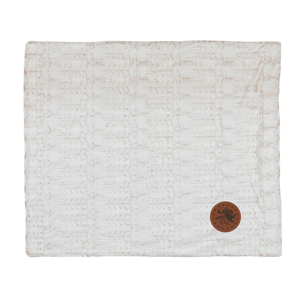 Bordeaux Fur Blanket