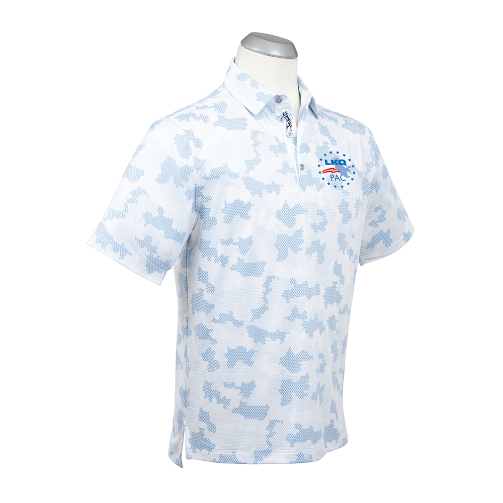 Bobby Jones Men's Armed Forces Print Polo Shirt