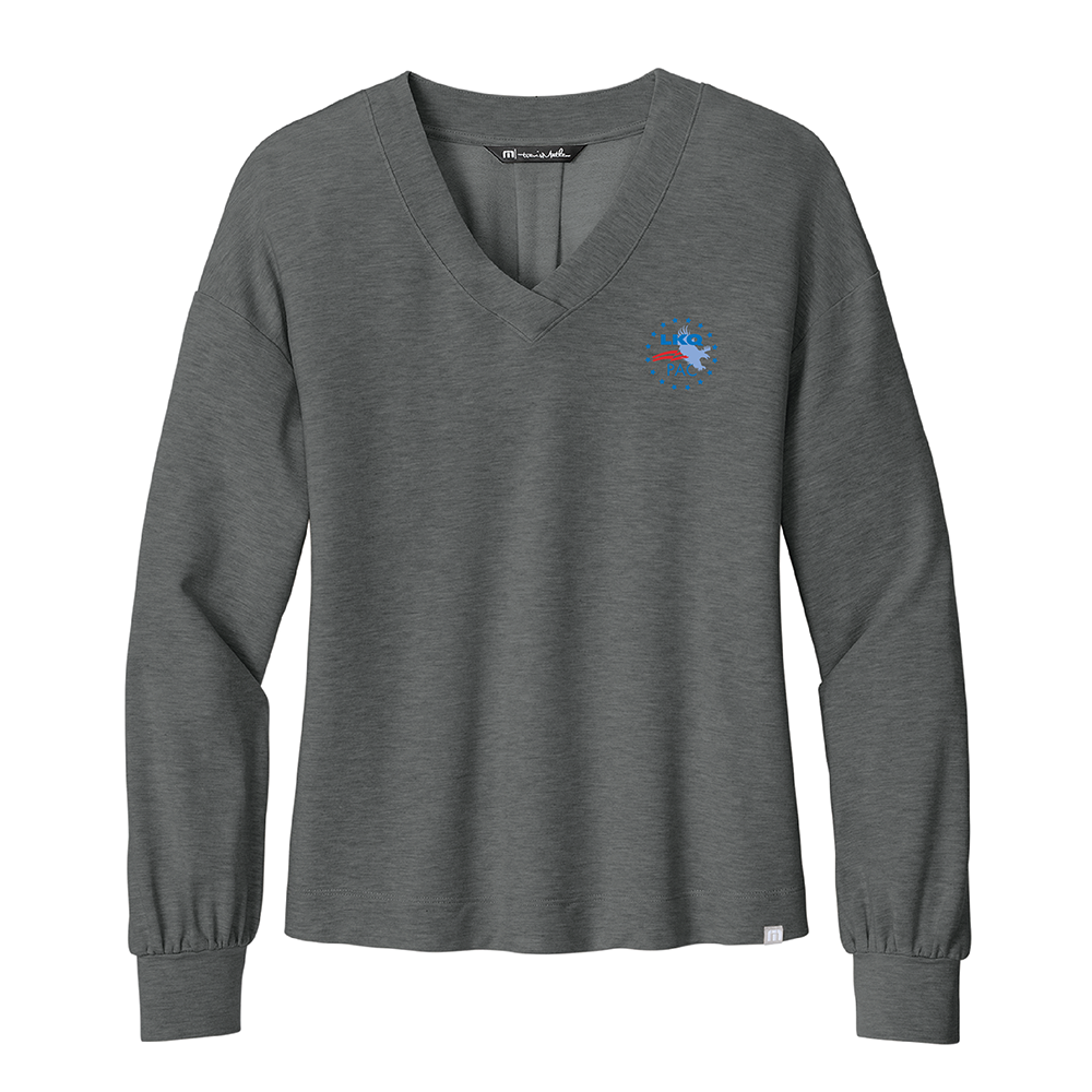 TravisMathew Women's Long Weekend V-Neck
